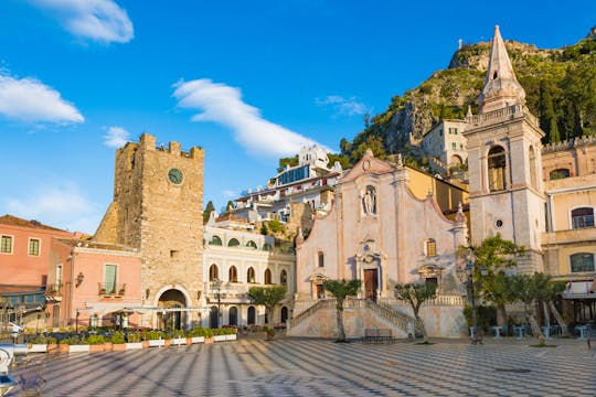 Hele dag Etna- en Taormina-tour vanuit Catania