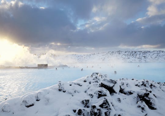 Toegangskaarten voor de Golden Circle en Blue Lagoon met de Kerid-vulkaankrater