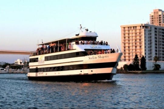Day or evening cruise of Clearwater on the StarLite Majesty
