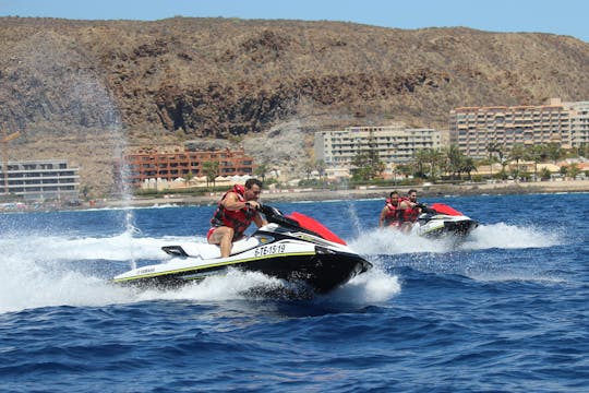 Paseo de 2 horas en moto de agua en Tenerife