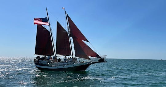 Expérience de navigation d'une journée avec une goélette gréée aurique à Tampa Bay