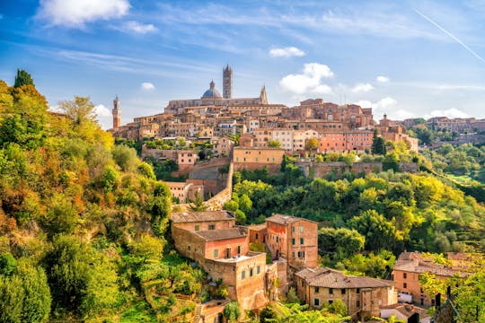 Private walking tour with personal photographer in Siena