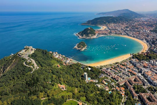 Gaztelugatxe and San Sebastian from Bilbao
