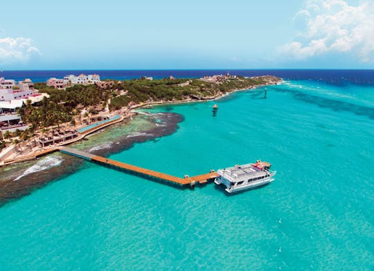 Garrafon Natural Reef Park and dolphin experience ticket