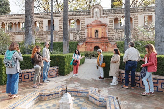 Tour met VIP-vroege toegang tot het Koninklijk Paleis van Sevilla