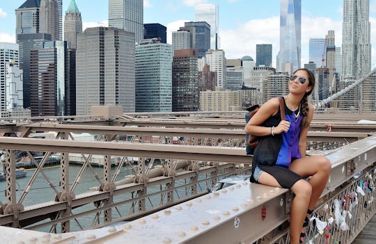 Wandeltocht langs de Brooklyn Bridge, het Vrijheidsbeeld en Manhattan