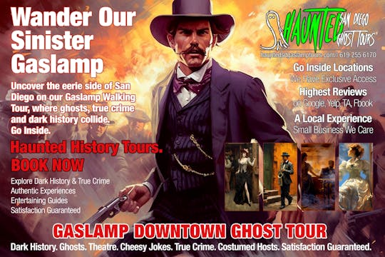 Haunted San Diego ghost tour with paranormal investigation