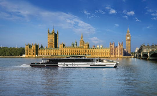 Billetes de 1 día para el autobús turístico Uber Boat by Thames Clippers
