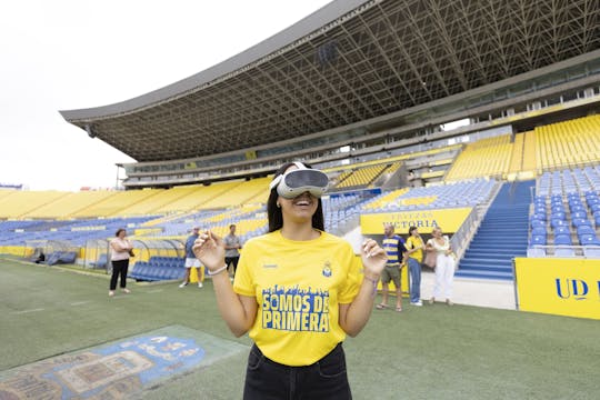 Visita al estadio de la UD Las Palmas Gran Canaria