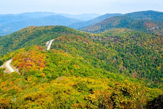 Visite autoguidée en voiture du parc national de Shenandoah