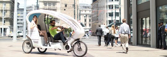 Geneva highlights tour by taxi-bike