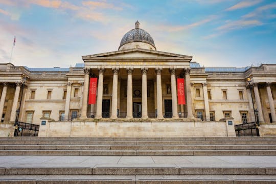 London National Gallery Ticket and Self-Guided Tour in French