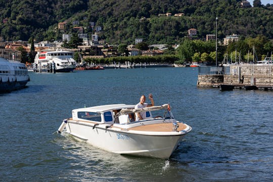 Bootstour auf dem Comer See, malerische Kreuzfahrt und Villen-Highlights