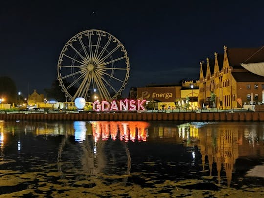 Visite guidée à pied de Gdansk la nuit