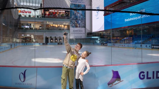 Dubai Ice Rink Admission Ticket with DJ Session