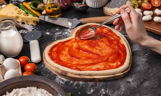 Napolitaanse pizza kookles