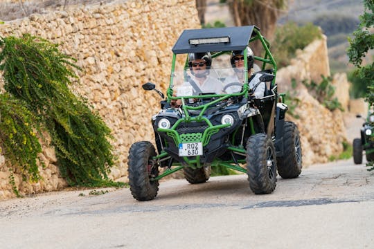 Ilhas Comino e Gozo de Malta de barco e buggy ao pôr do sol