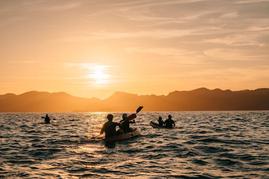 Kajaktour bei Sonnenuntergang in Alcudia
