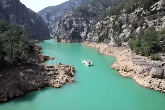 Manavgat Green Canyon Bootstour und Shopping ab Antalya und Alanya